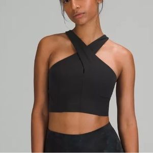 Lululemon nulu front wrap longline bra